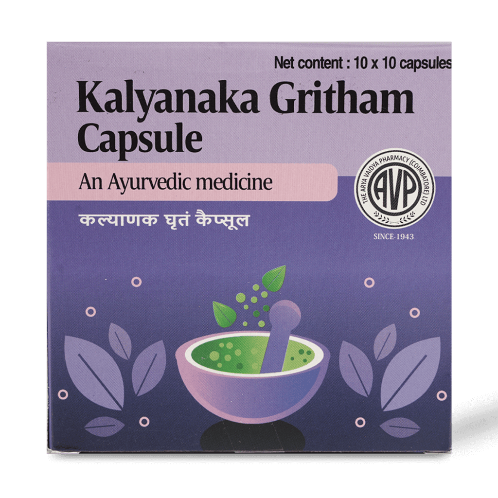 Kalyanaka Gritham Capsule 10 nos strip