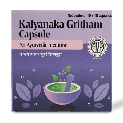 Kalyanaka Gritham Capsule 10 nos strip