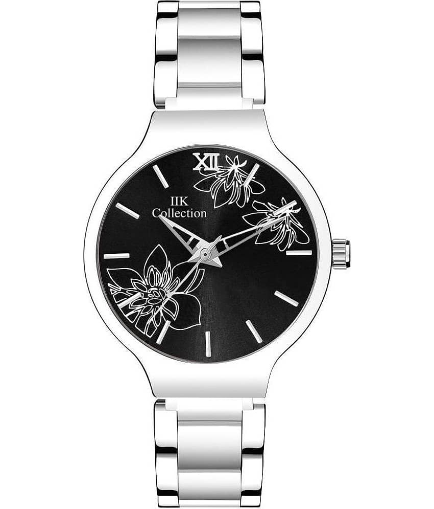 IIK COLLECTION - Silver Stainless Steel Analog Womens Watch