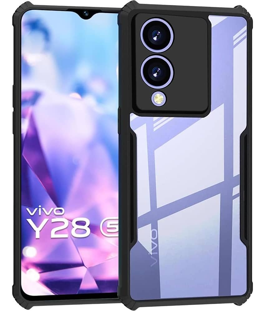 Spectacular Ace Plain Cases Compatible For Polycarbonate Vivo Y28 ( Pack of 1 )