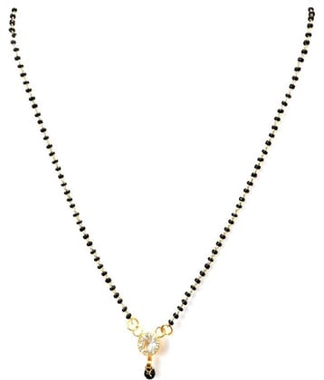 Astrodidi - Golden Mangalsutra ( Pack of 1 )