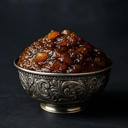 BANGLARMISTI AAM JELLY MISTI AACHAR | Bengali Style Mango Pickle with Green Mango, Jaggery, Homemade, Preservative-Free, No Artificial Colours, Delivered Fresh from Kolkata, 250g Pack