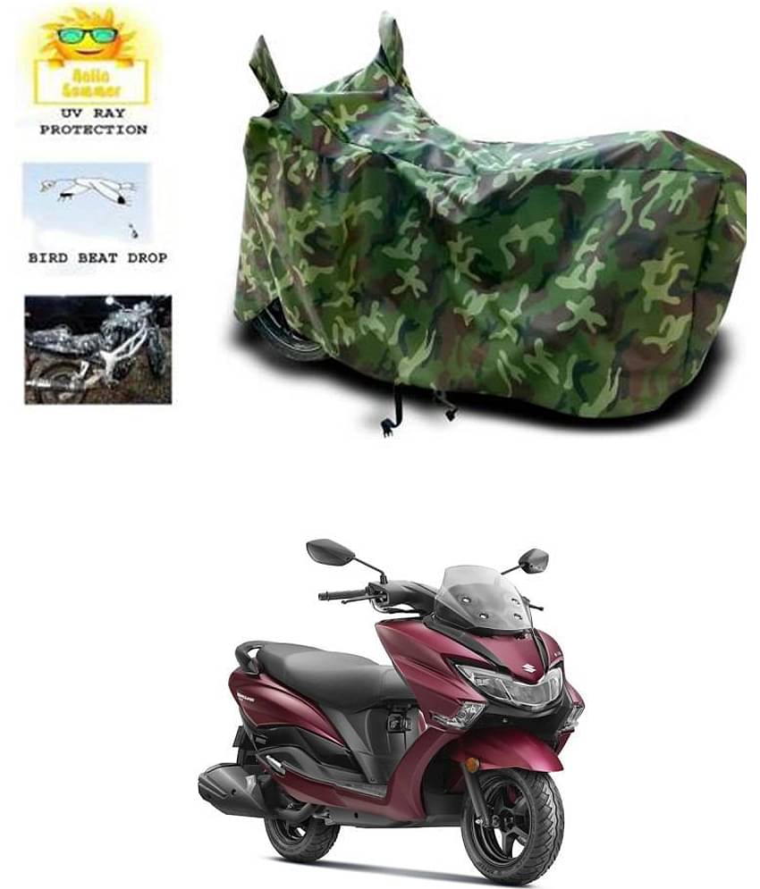 RONISH Bike Body Cover for Suzuki Street ( Pack of 1 ) , Multicolour