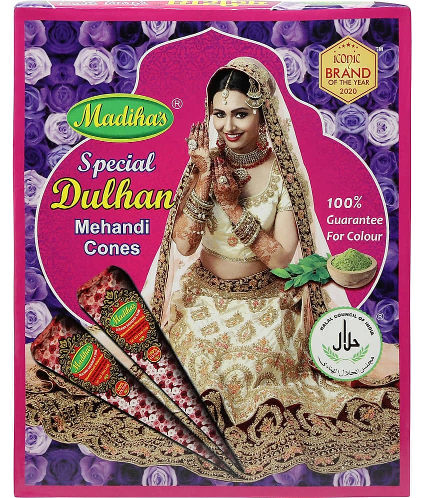 MADIHA'S Natural Henna 360 g Pack of 12