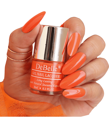 DeBelle Apricot Brulee Crme Nail Polish 8 ( Pack of 1 )