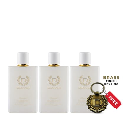 3 Imperial Perfume 100ml + Limited Edition Brass Keyring