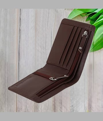 Classic World PU Printed Men's RFID Wallet With 5 Slots For Card ( Maroon , Pack of 1 )