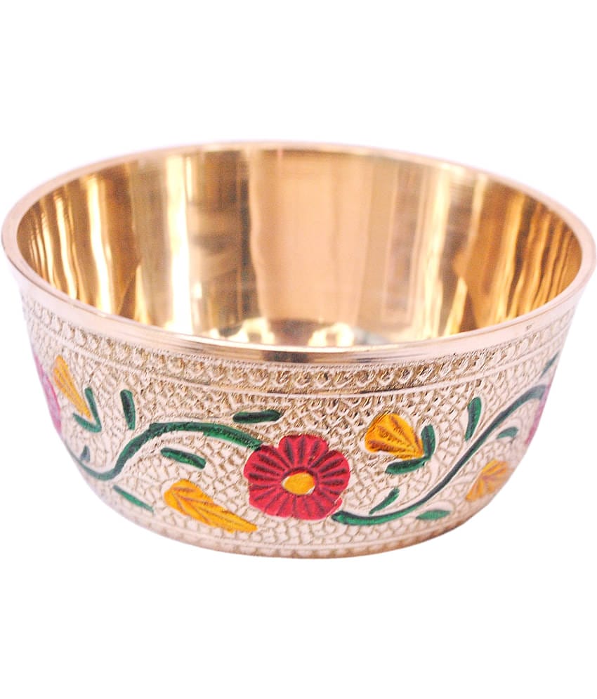 BrassCity 1 Pcs Brass Dessert Bowl 160 mL