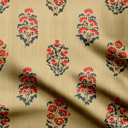 Flower Bunch Patch-Cotton