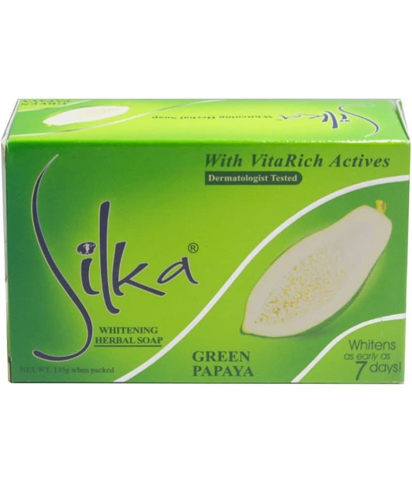 Silka Skin Whitening Soap for All Skin Type ( Pack of 1 )