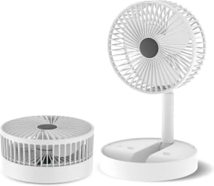 Retractable Desktop Folding Fan Mini Portable Desktop Fan Electric Fan for Home