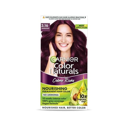 Garnier Color Naturals Mini Shade 3.16 Burgundy, 35ml + 30g