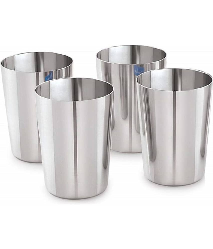 Neelam Stainless Steel 300 ml Glasses