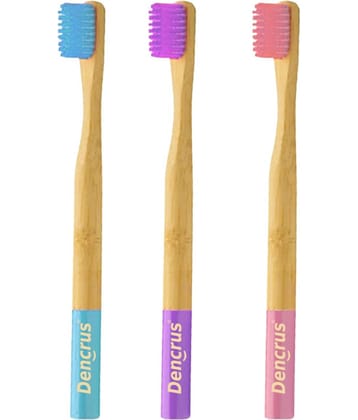 Dencrus Orby Kids Soft Bristles Toothbrush Relieve Sensitiivity Pack of 3