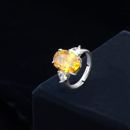 Oval Citrine Legacy Ring