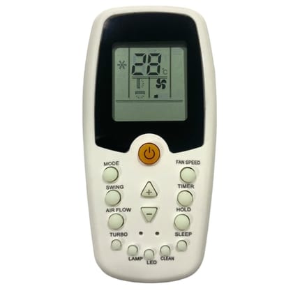 Upix AC Remote No. 4A (No Backlight), Compatible/Replacement for Croma AC Remote Control