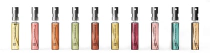 House of Moksha Discovery Kit - Unisex Perfume Set of 10 x 3 ml Luxury Eau De Parfum Miniatures Featuring Oud, Floral, Woody, Citrus & Musk Scents for Men & Women