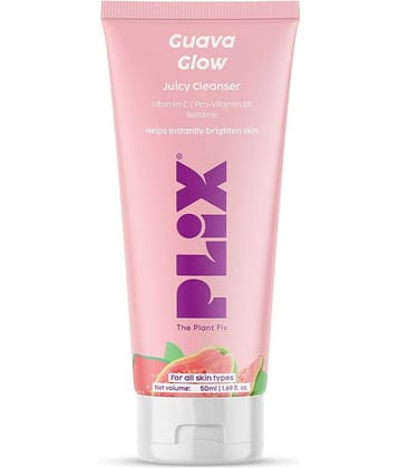 Vitamin C Guava Juicy Cleanser 50ml & Face Serum 10ml For Moisturization
