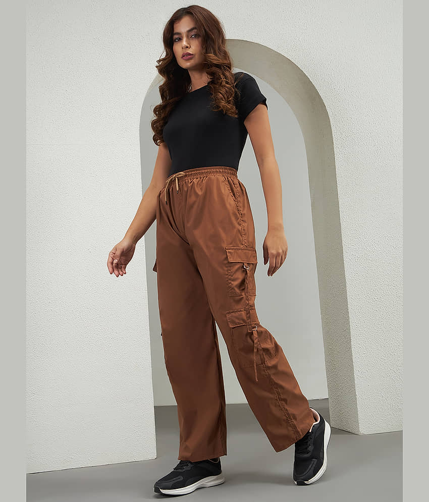 HEMLOCK Women Cotton Cargos Trousers ( Green )