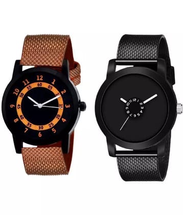 newmen - Analog Watch Watches Combo For Men and Boys ( Pack of 2 )