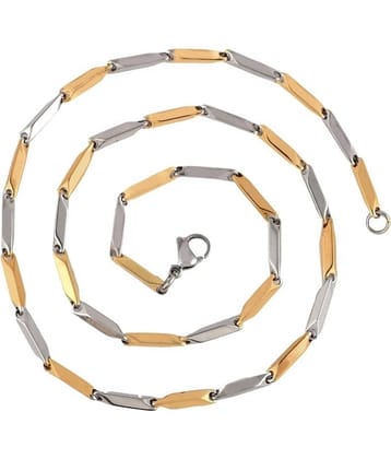 Multiline Company Barlie Type cutting Silver&gold chains For Men