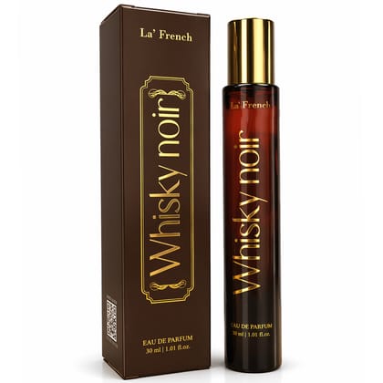La French Whisky Noir Eau De Parfum 30ml | Premium Long-Lasting Bold Woody Perfume for Men La French Whisky Noir Eau De Parfum 30ml | Premium Long-Lasting Bold Woody Perfume for Men