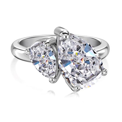 TOI ET MOI RING - Fine Silver-7/8 / Silver