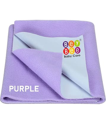 Beybee Purple Laminated Bed Protector Sheet ( Pack of 2 )