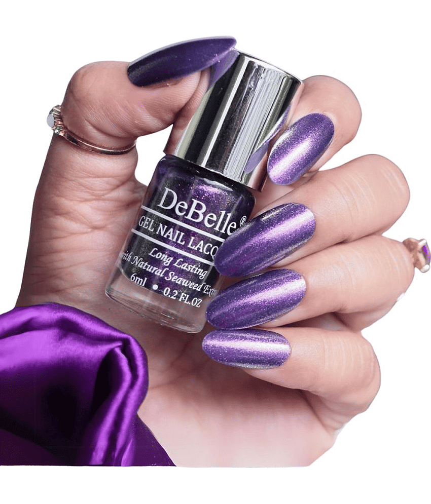 DeBelle Delightful Daphne Glitter Nail Polish 6 ( Pack of 1 )
