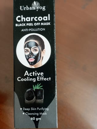 Charcoal black peel off mask