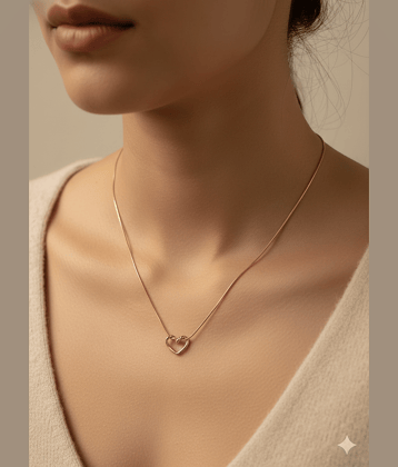 MGSV Gold Pendant set ( Pack of 1 )