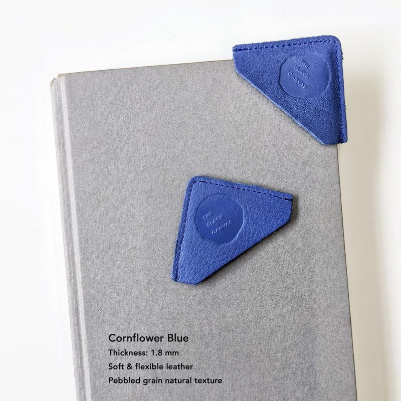 Corner Bookmarks | Set of 2-Cornflower Blue x 2