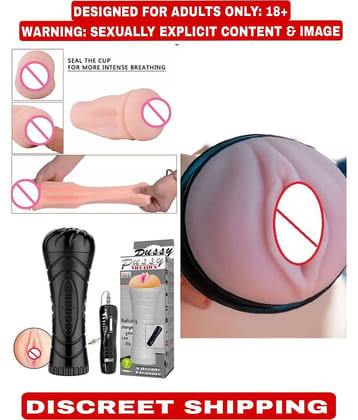 KAMAHOUSE Masturbator Pocket Pussy inch Soft & Real Pussy Sex toy For men + Black Egg Vibrator with remote multispeed egg