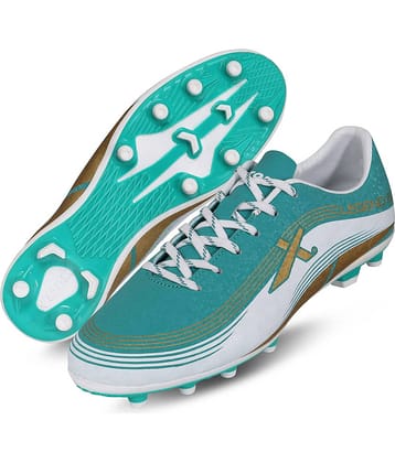 Vector X LEGEND-2.0 White & Green Football Shoes