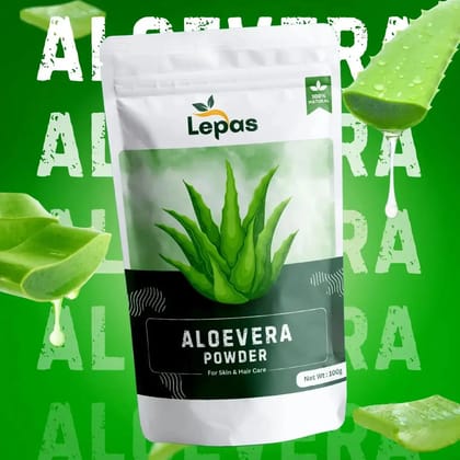 Aloe Vera Powder Face Pack | Moisturizes, Cleanses & Exfoliates | 100g