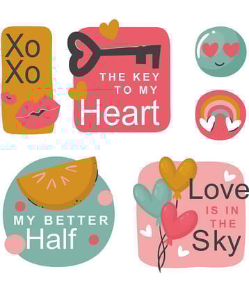 Saf Wood Fridge Magnet - Pack of 6