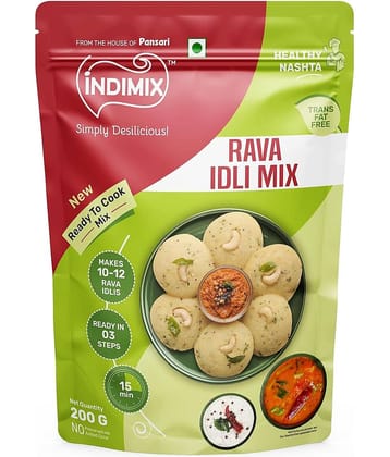 INDIMIX  Ready To Cook Rava Idli  200 gm
