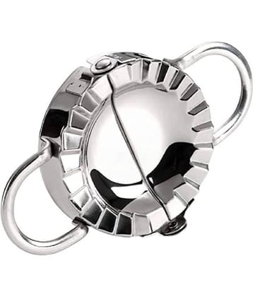 GKBOSS Stainless Steel 2 in 1 Puri Cutter & Gujiya Maker (Pack of 1)