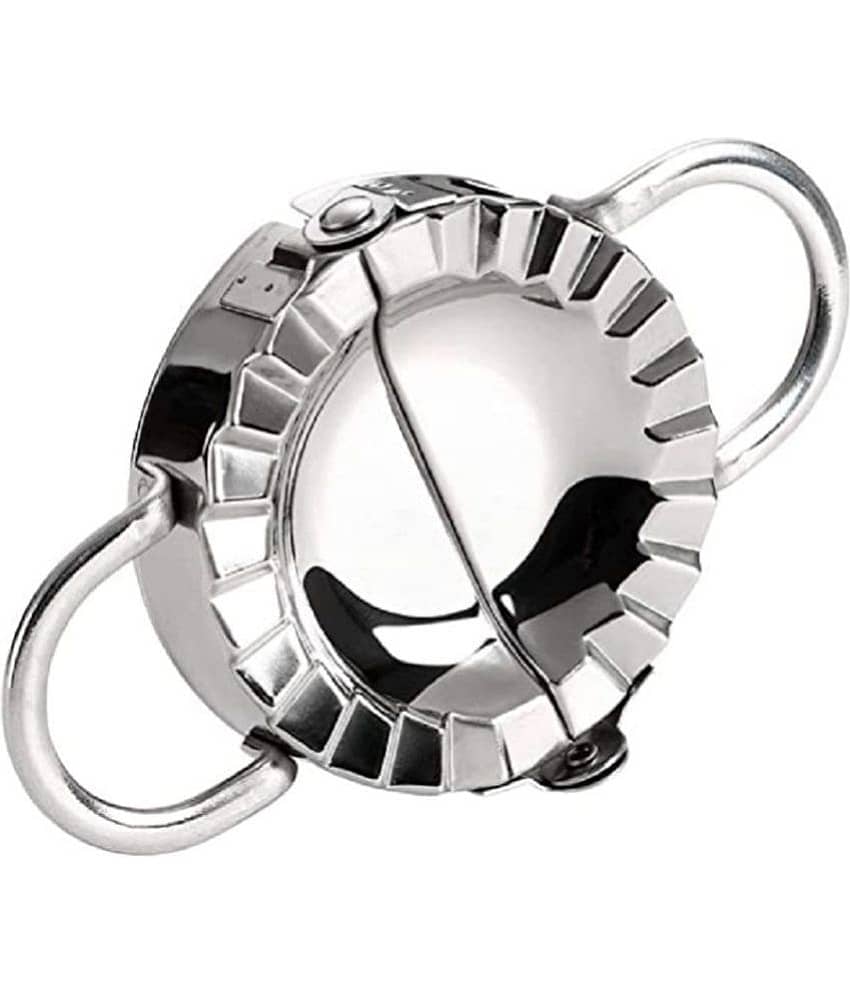 GKBOSS Stainless Steel 2 in 1 Puri Cutter & Gujiya Maker (Pack of 1)