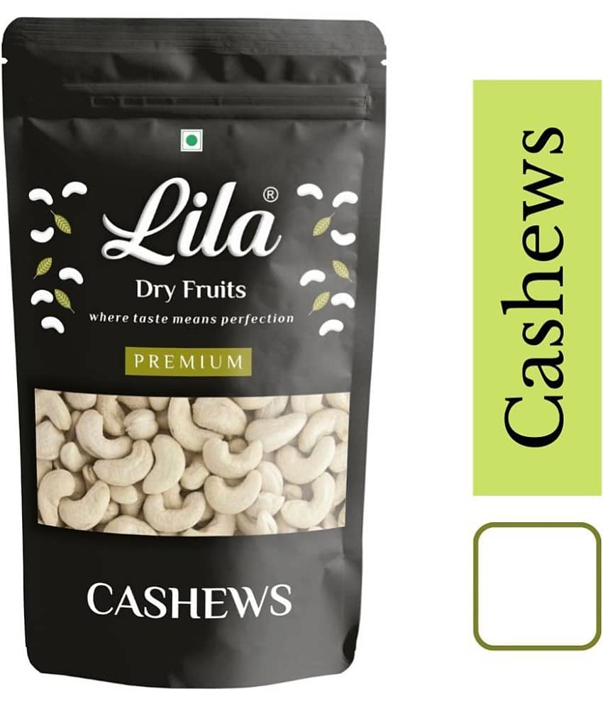 LILA DRY FRUITS Cashews 500g Natural Unsalted Whole Premium Protein Rich Dry Fruit Snack
