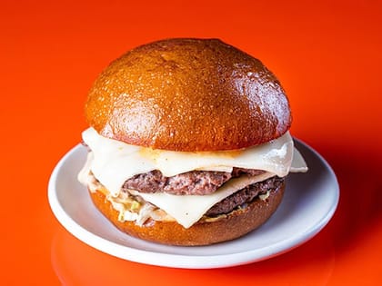 Smash Mutton Cheese Burger