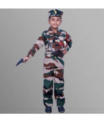 lucky h star garments - Multicolor Cotton Blend Boys Costume ( Pack of 1 ) - None