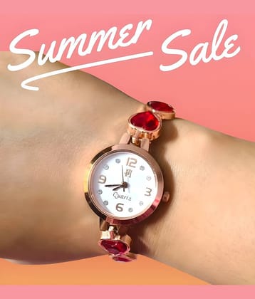 Cosmic White Dial Analog Girls Watch ( Pack of 1 )