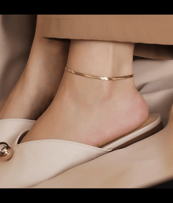 Thrillz Gold Anklets ( Pack of 1 )