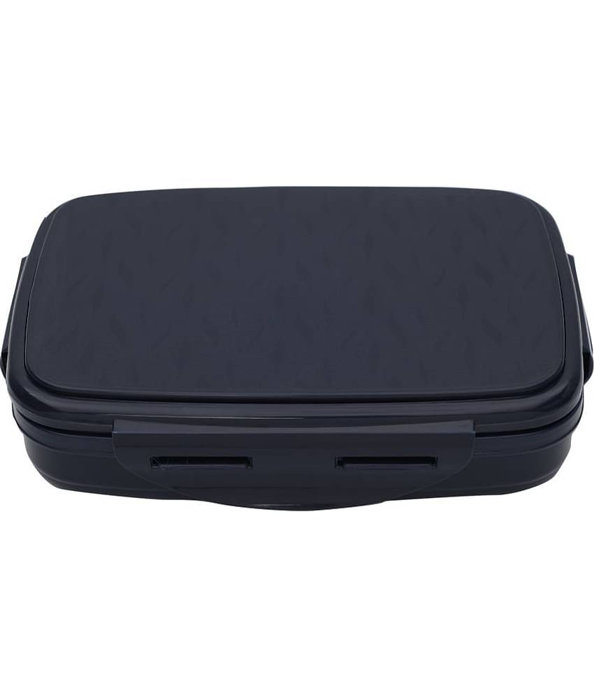 Jaypee - Blue Stainless Steel Lunch Box ( Pack of 1 )