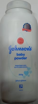 Johnson baby powder keeps babys skin comfortable and dry 200g