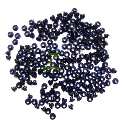 Brand Zero Oxford Blue Colour Eyelits Standard Size - Pack of 100 pcs