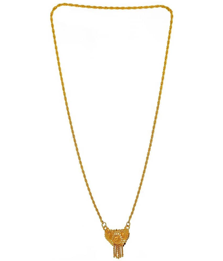 Shankhraj Mall beautiful alloy material pendal mangalsutra with chain-100133