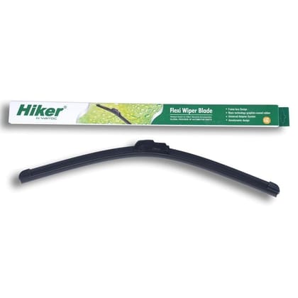 VARROC Wiper Blade Frameless 508 mm 20 in | Smooth & Silent Cleaning | Works in All Weathers | Anti-Corrosion Frame | Size 20-Inch