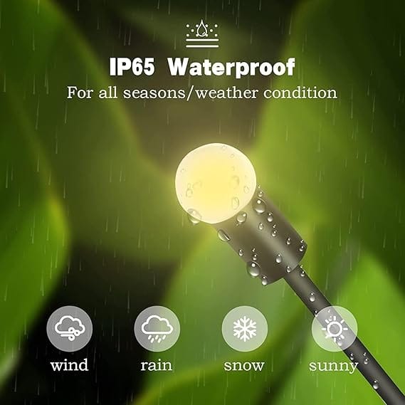 8 LED Solar Garden Light | Outdoor Solar-Powered Lights for Pathways, Gardens, & Yard Decoration